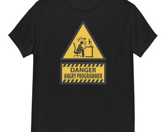 Programmerare, nörd, programmerare, unisex-t-shirt, programmerings- och devops-gåva