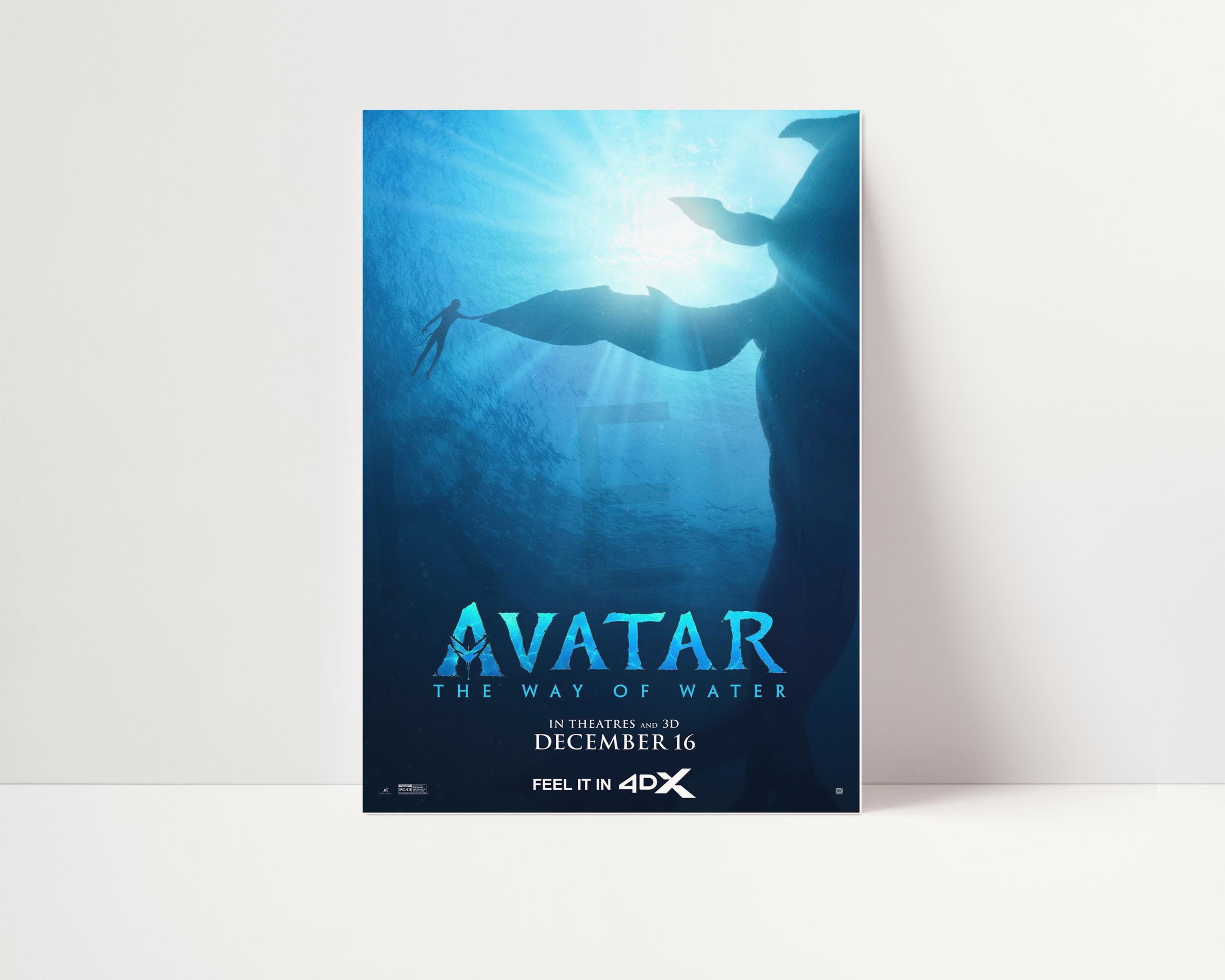 Avatar the Way of Water Movie Poster Print Wall Art A4 A3*BUY 2 GET 1 ...