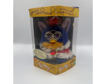 VTG Tiger Electronics Furby Your Royal Majesty Limited Edition 1998 Boxed Works