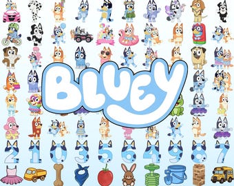 Plus de 140 images PNG de chiens rigolos : clipart d'anniversaire, invitation pour enfants, famille de chiens (téléchargement numérique).
