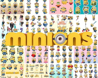 Pacchetto di oltre 250 personaggi divertenti dei cartoni animati in formato PNG, magliette divertenti con amici dei cartoni animati, magliette per vacanze in famiglia in formato PNG, abbigliamento per feste per bambini in formato PNG con personaggi giocosi