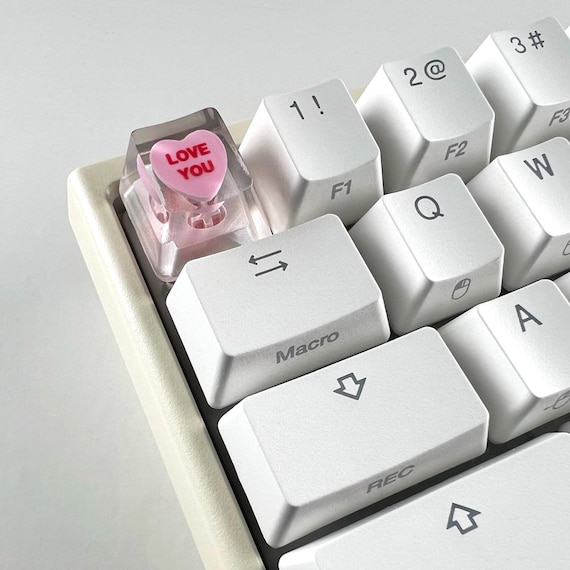 Heart Keycap Melgeek DIY Frosted Keycap Set – MelGeek