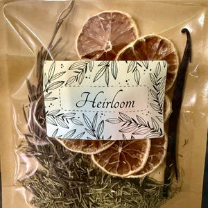 Heirloom Simmer Pot - Lemon Vanilla Rosemary