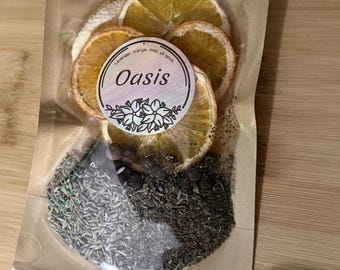 Oasis Simmer Topf - Lavendel Orange Pfefferminz All Spice