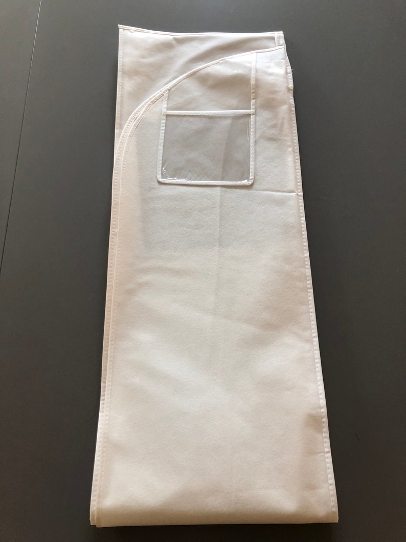 Long Veil Hanger, Garment Bag, Veil Storage, Custom Hanger, Wedding