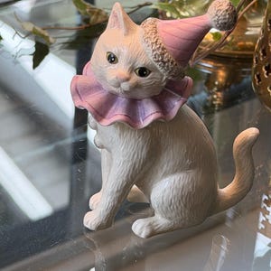 Lenox Cat Figurine - Etsy