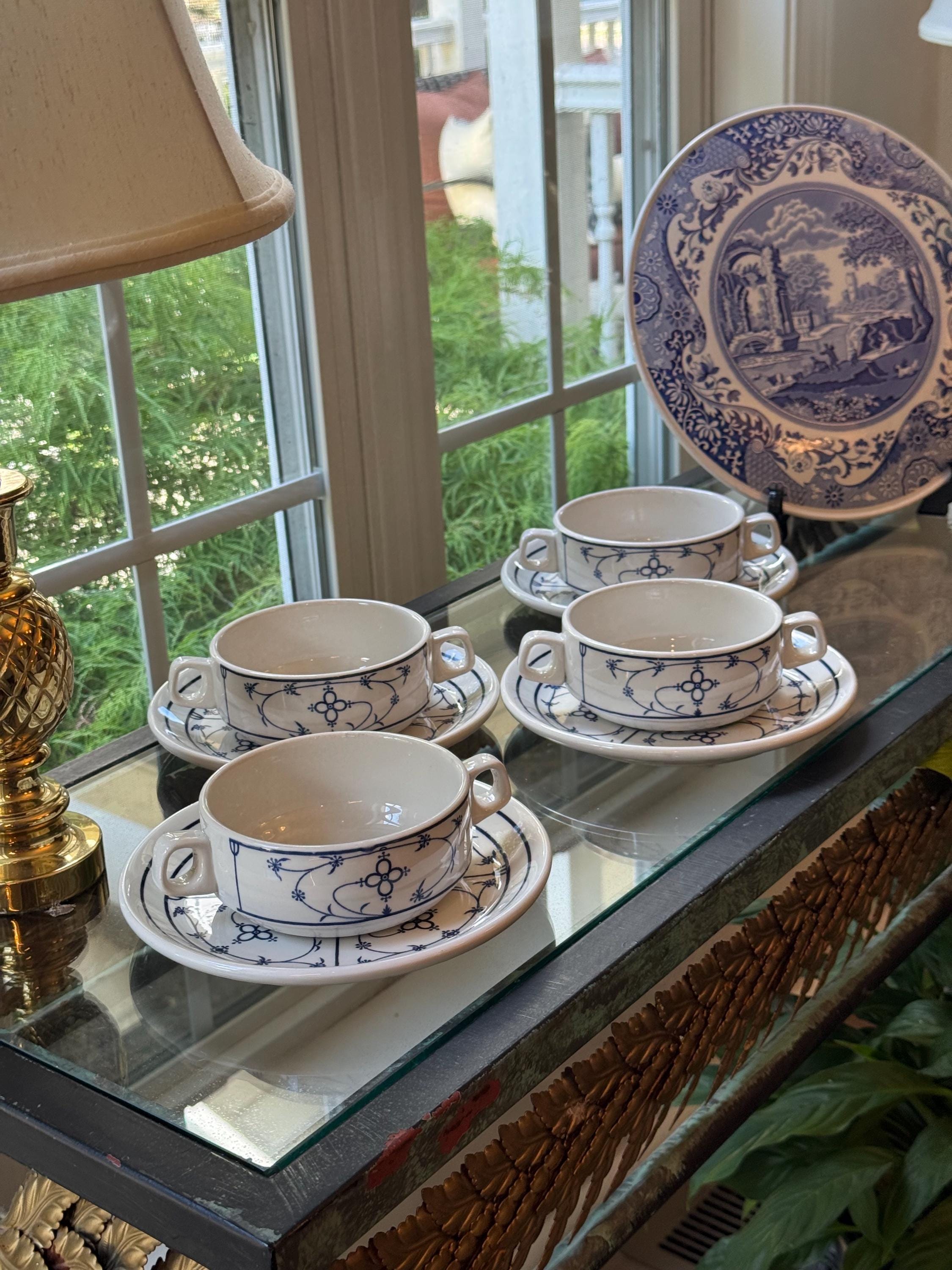 Royal copenhagen soup bowls - Etsy 日本