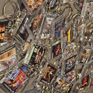 PS1 Fighting Game Keychain – Tekken, Mortal Kombat, Street Fighter, Marvel vs Capcom | Retro PlayStation Keychain | Choose Your Game image 11