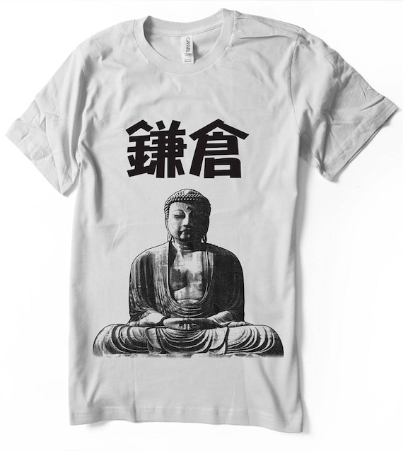 Kamakura T-shirt Great Buddha Daibutsu Buddhism Shirt Japan Tokyo