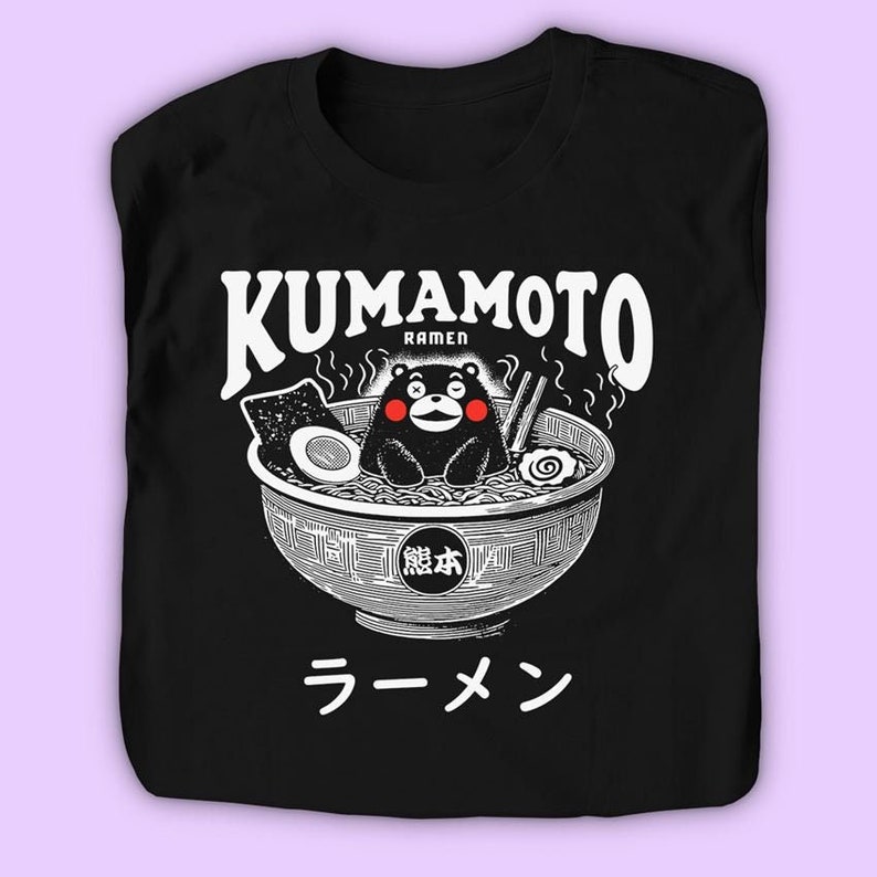 kumamon kumamoto ramen shirt