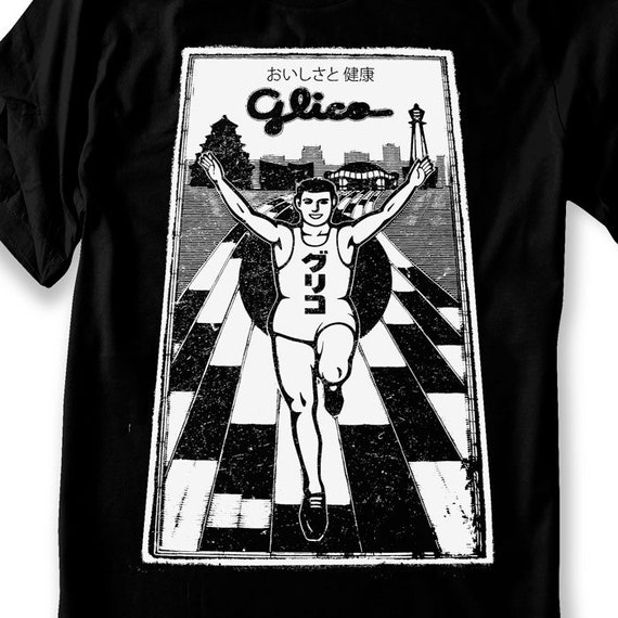 Osaka Shirt, Dotombori Running Man Shirt, Japanese Shirt, Japan