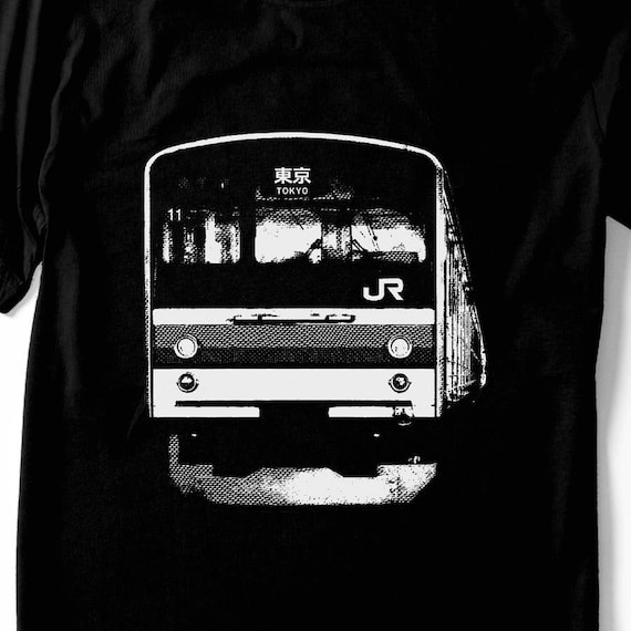 Train Shirt, Tokyo Metro Tshirt, Japan Train Shirt, Densha Line