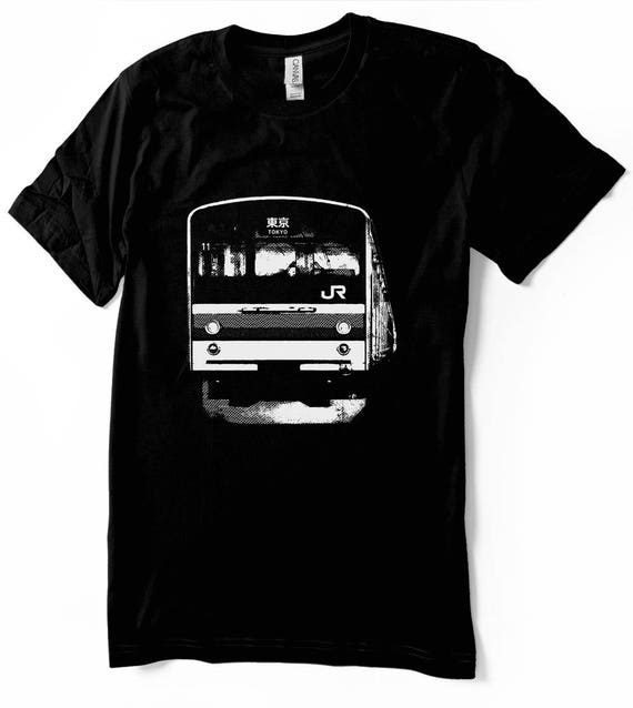 Train Shirt, Tokyo Metro Tshirt, Japan Train Shirt, Densha Line