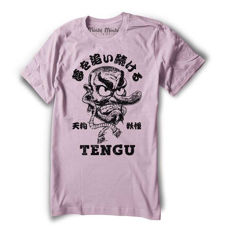 Tengu Shirt Japan Yokai Oni Japanese Shirt - Men Sizes - Hand ...