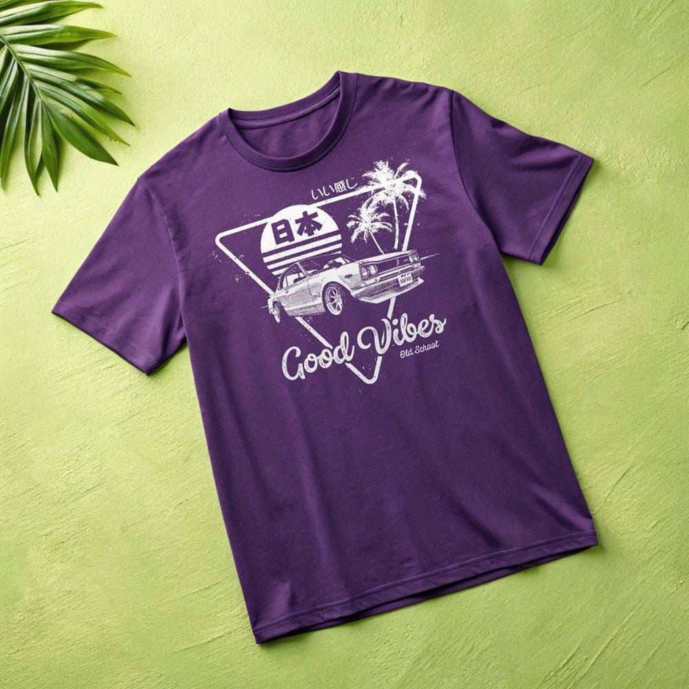 JDM T-shirt Hakosuka T-shirt Japanese Car Retro Shirt Old School