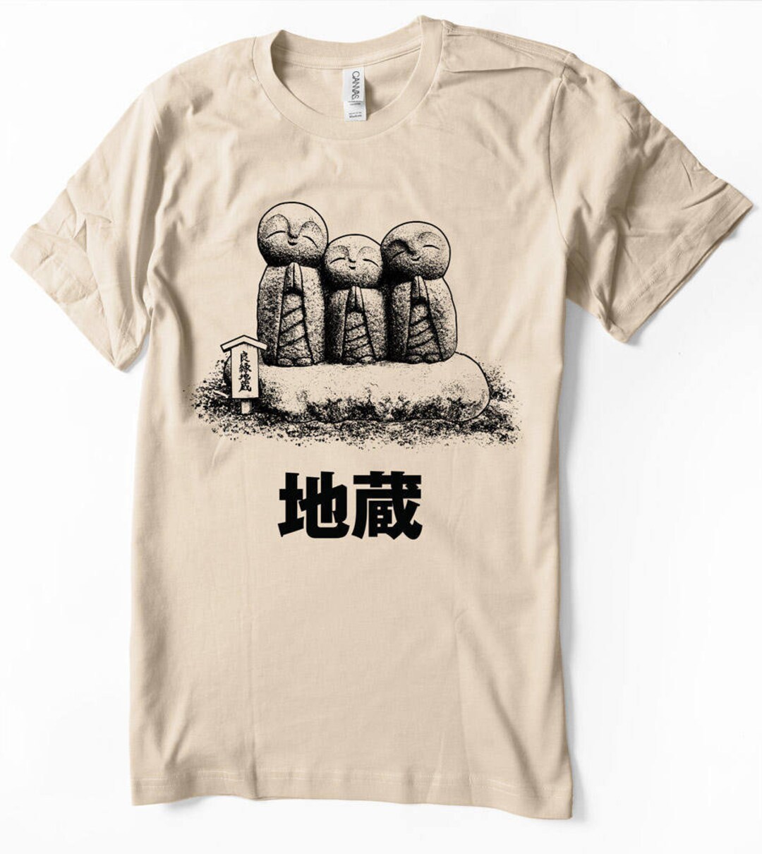 Jizo Statues T-shirt Japan Japanese Kamakura Shirt Hasedera