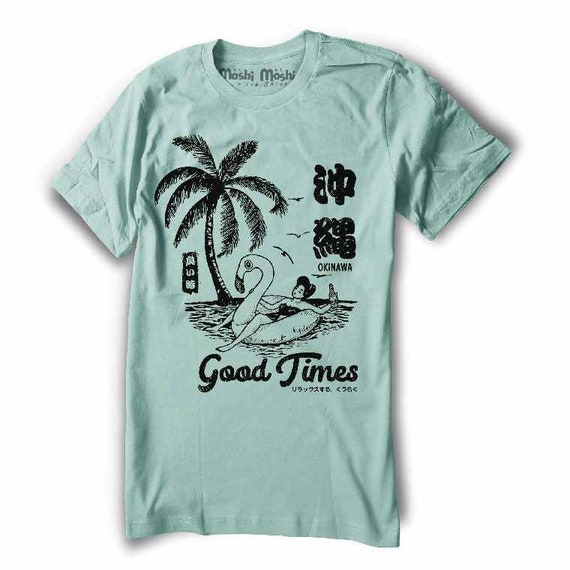 Okinawa T-shirt Japan Shirt Geisha Beer Shirt Paradise - Men