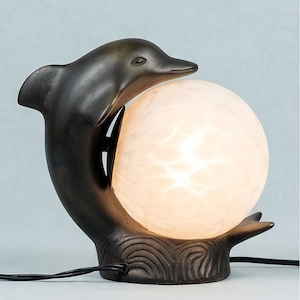 Dolphin Lamp Vintage - Etsy
