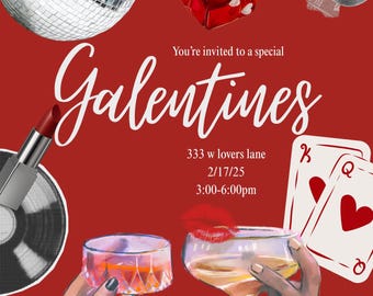 Galentines invite