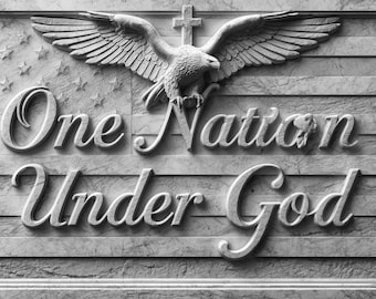 3D Eagle Flag Laser Engrave Files: Patriotic USA Art (Digital Download)