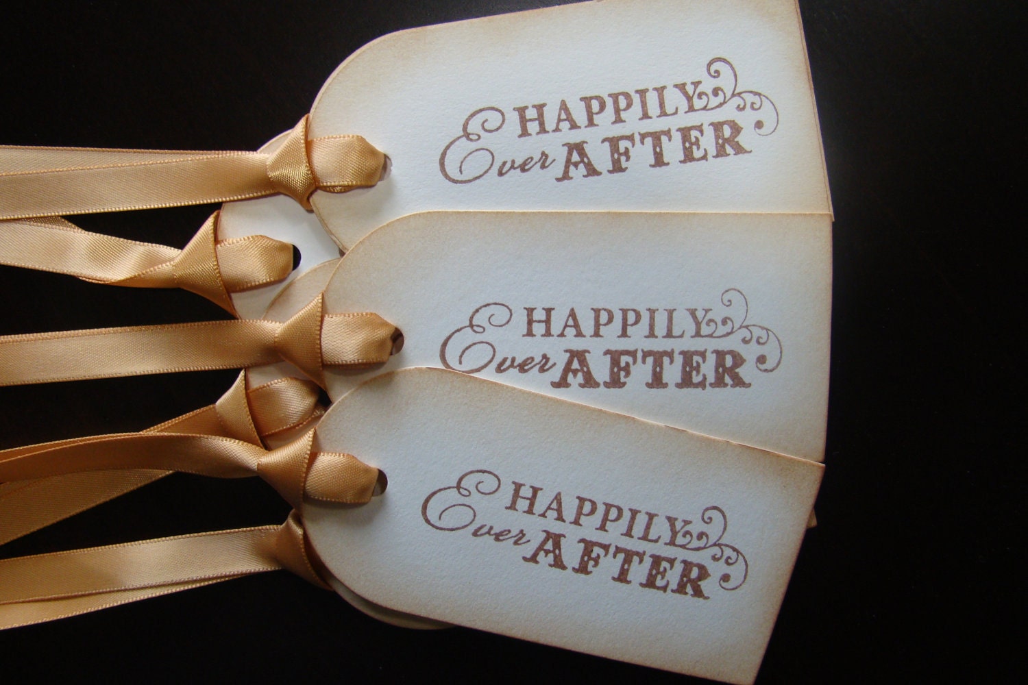 Happily Ever After wedding wish tree/gift tags Etsy