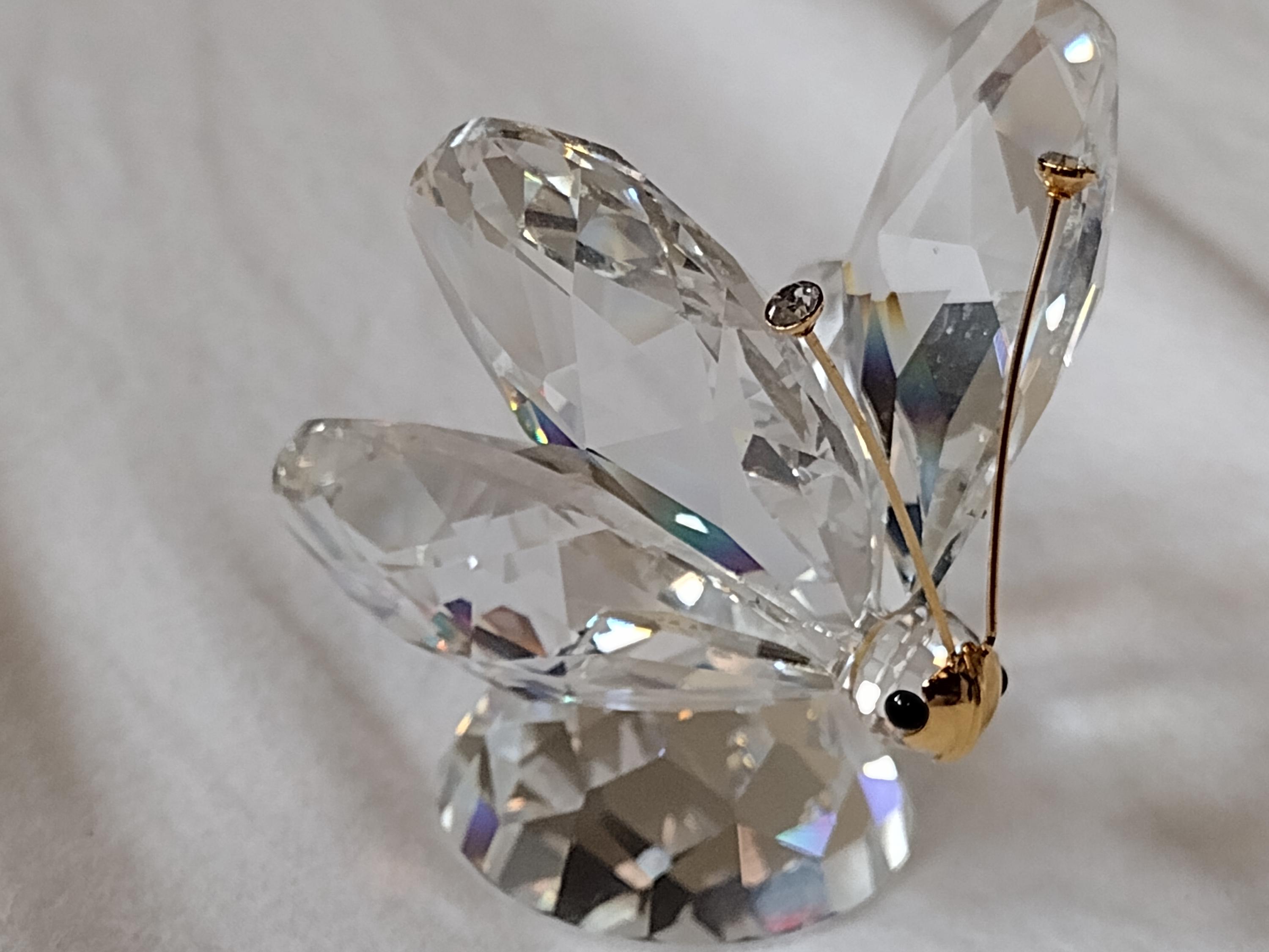 Swarovski Crystal Figurines Butterfly - Etsy
