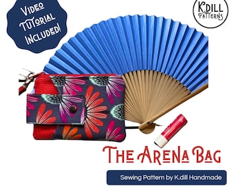 Patrón PDF de bolsa Arena (con vídeo tutorial)