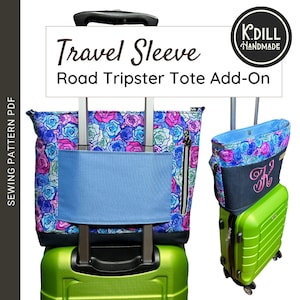 Road Tripster Tote Reisetasche ADD-ON (PDF-Schnittmuster mit Video-Anleitung)