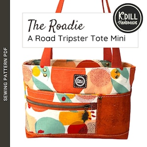 Roadie Mini Tote PDF Pattern (w/video tutorial)