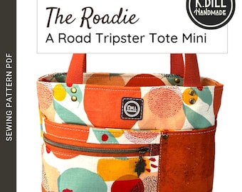 Roadie Mini Tote PDF Pattern (w/video tutorial)