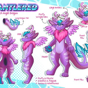 Referentieblad voor een Furry | Fursona referentieblad | Anthro referentieblad | Referentieblad voor een Furry personage