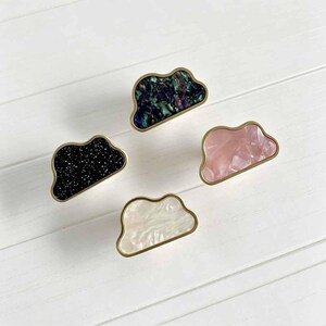 Cloud Shaped Zinc Alloy Drawer Pulls Modern Furniture Hardware