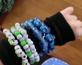 pulseira giratória kandi personalizada