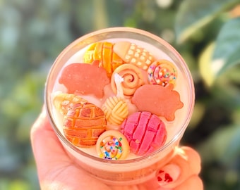 Pan Dulce Candle – Mexican Chocolate Scented Dessert Candle, 9oz