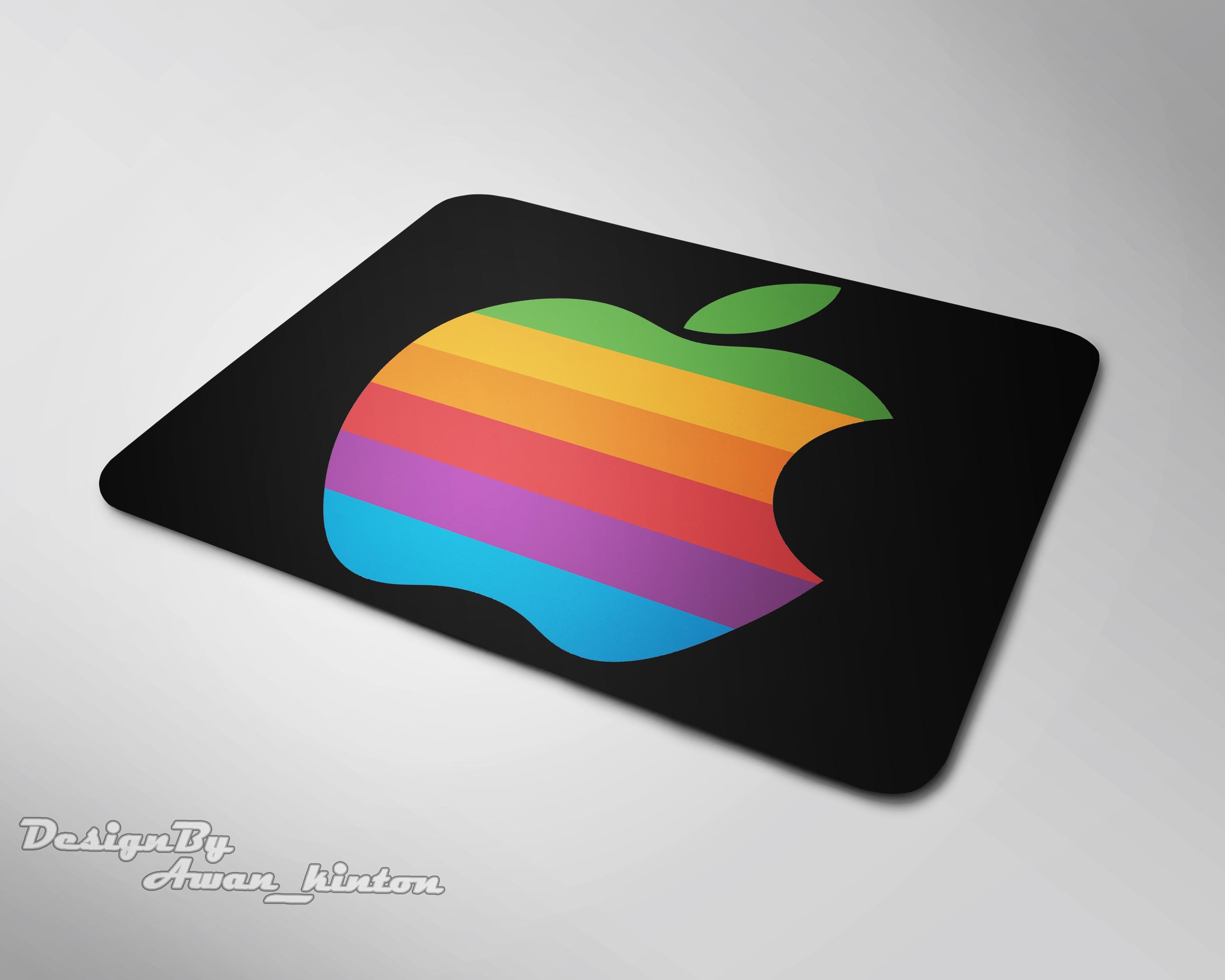 Apple Logo Mouse Pad - Etsy