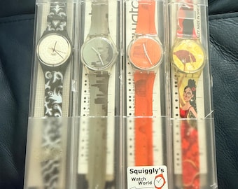 1993 Swatch Chrono Jelly Stag SCK104 Swiss Made Watch 37mm Vintage