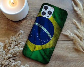 Brazilian flag iphone Case For Iphone Samsung Galaxy Google Pixel Custom cases