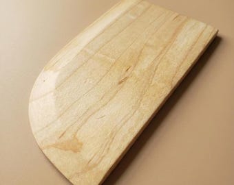 Handmade Wooden Bowl Scraper