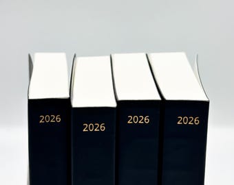 2026 Dated Planner | All-in-One Monthly Weekly Daily Journal | Mokmok Chronicle Diary