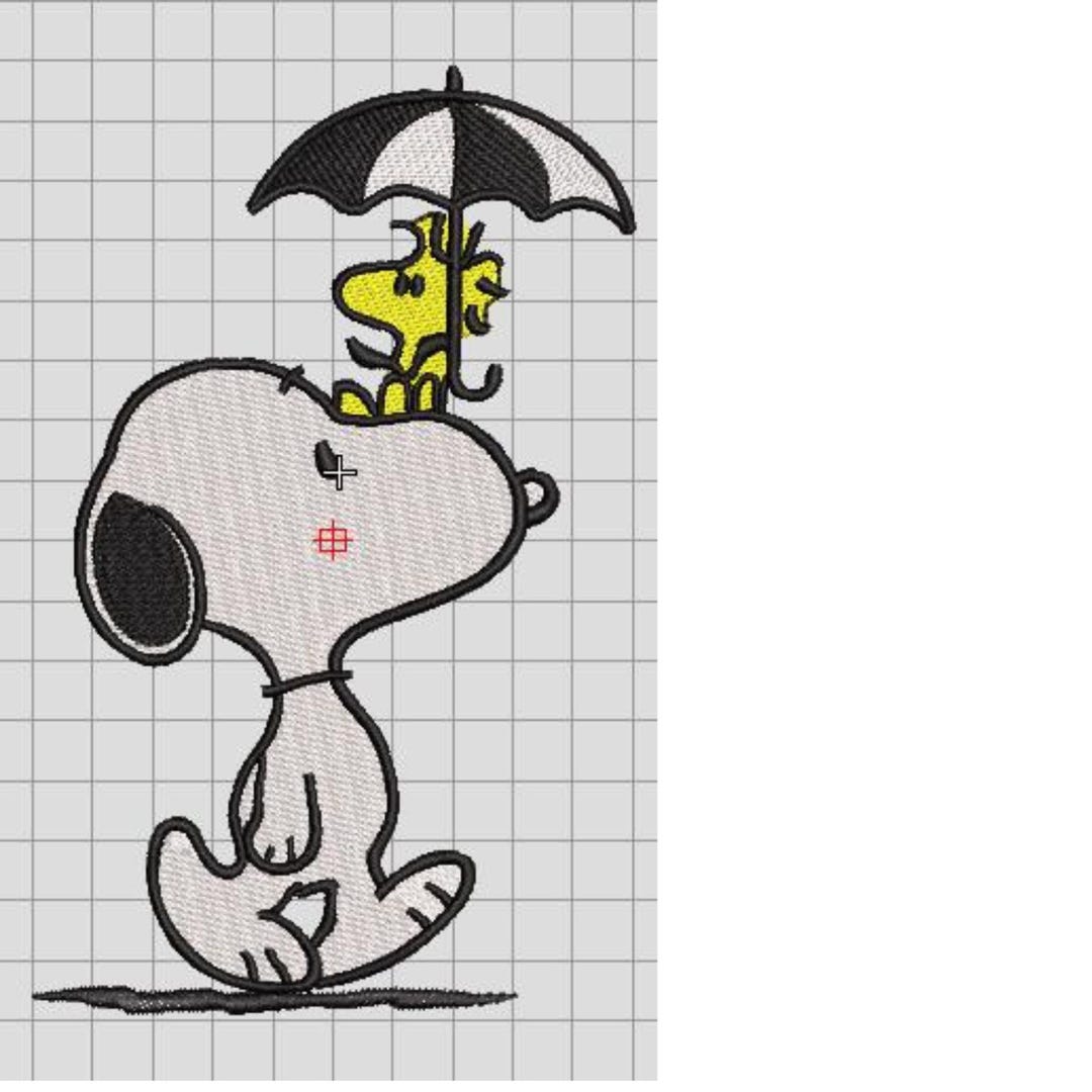 Snoopy Embroidery Design - Etsy