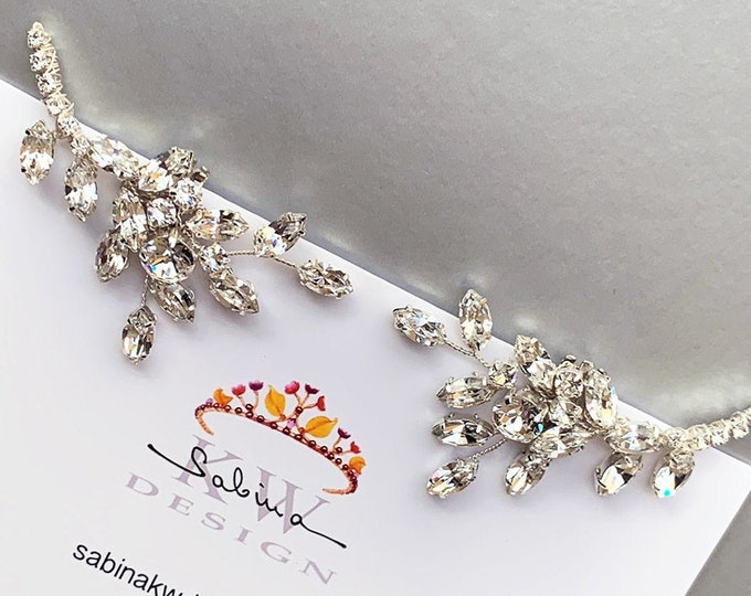 Premium European Crystal Shoe clips, Bridal shoe clips, Crystal Shoe embellishments, Shoes jewelry rhinestone clips, Party Shoe clips