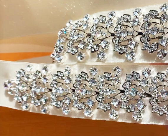 Bridal belt, Exquisite crystal bridal belt,  bridal belt, Rhinestone belt sash, Bridal crystal belt, Wedding belt sash,