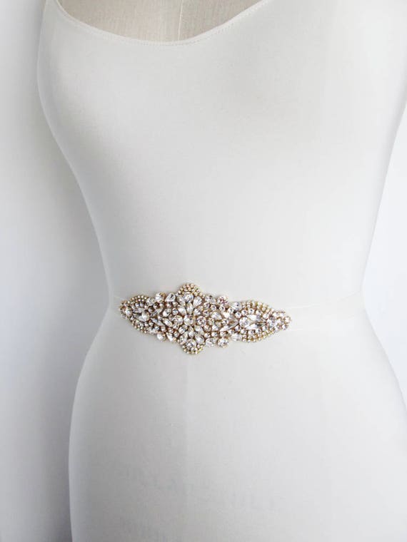 Bridal belt, Bridal belt sash, bridal belt sash, Wedding belt sash, Crystal belt, Rhinestone bridal belt, Skinny bridal sash,