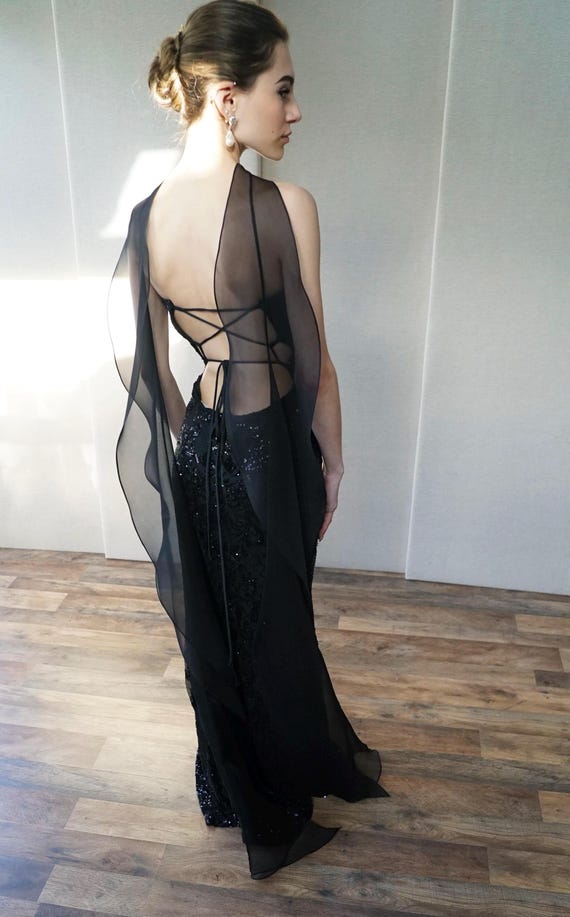 Silk scarf shawl, Silk organza wedding scarf, Sheer wrap special occasion, Bridal shawl waterfall design