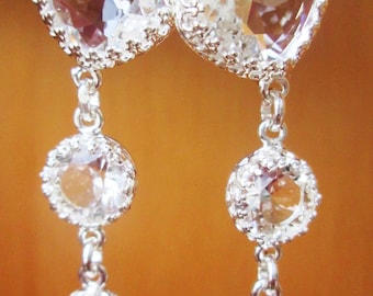 Orecchini da sposa in oro rosa - Italia