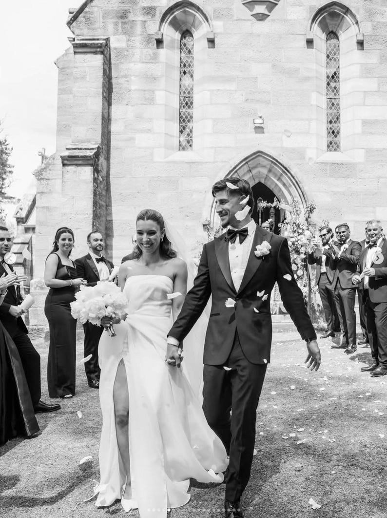 Velo di seta, Velo da sposa squisito in organza di seta al 100%, Velo da sposa Couture con fard, Velo lungo a cascata da cattedrale immagine 14
