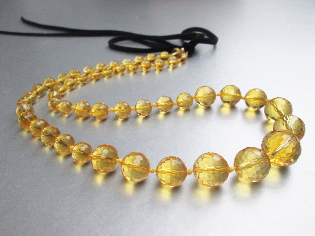 Genuine citrine deals necklace