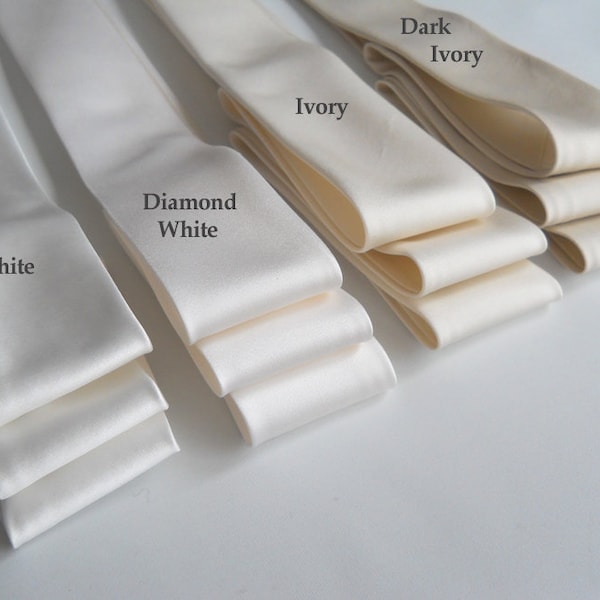 Bridal sash, Silk Duchess satin sash belt, Couture bridal sash, Bridal sash belt in silk satin, Satin ribbon belt sash, Wedding belt sash