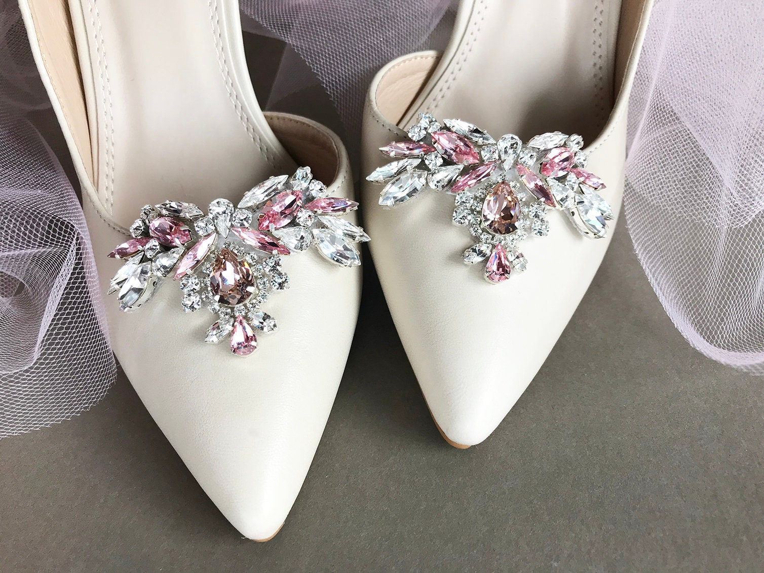 Mix and match Shoe clips, Bridal shoe clips, Premium European Crystal shoe  clips, Shoe embellishments jewelry Rhinestone shoe clip-on jewels