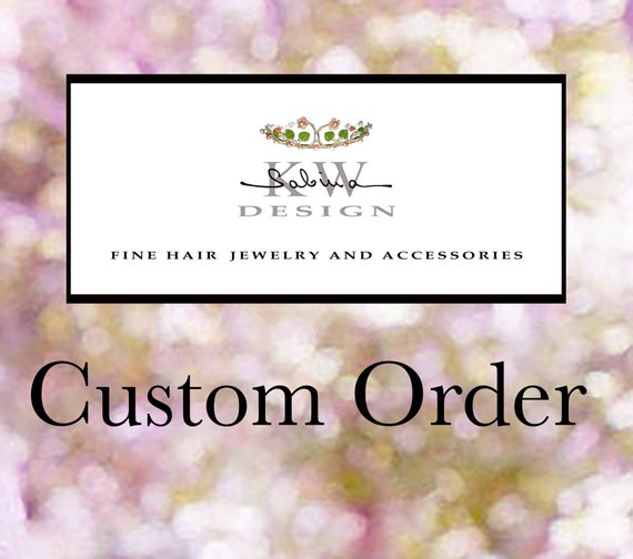 Custom order for Claire